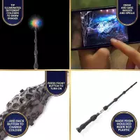 3. Różdżka Deluxe Lumos Harry Potter - Dumbledore - 35 cm (z akumulatorem)