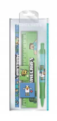 1. Zestaw Szkolny Minecraft - Postacie