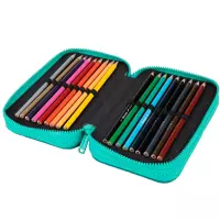 2. CoolPack Jumper 3 Piórnik Trzykomorowy Z Wyposażeniem Tropic F067965