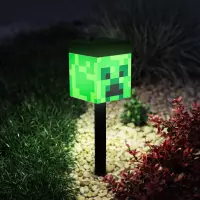 5. Lampka Solarna na Nóżce Minecraft - Creeper