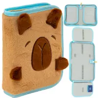 1. AstraBag Piórnik AC1 Pojedynczy Dwuklapkowy bez Wyposażenia Fluffy Capy 503026025