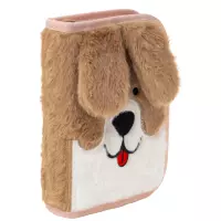2. AstraBag Piórnik AC1 Pojedynczy Dwuklapkowy bez Wyposażenia Fluffy Puppy 503026023