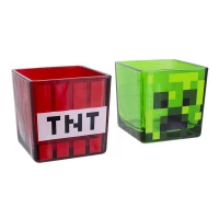 2. Zestaw Szklanek Minecraft Creeper oraz TNT