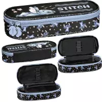 1. Paso Piórnik Tuba Usztywniona Stitch Niebieski DS25GG-013