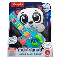 2. Mattel Fisher Price Link Squad Panda Liczenie Kształty Interaktywna HYL36