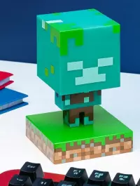 3. Lampka Minecraft Icon Zombie - Topielec