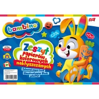 1. Bambino Zeszyt Papierów Kolorowych A4 10 Kartek 001802