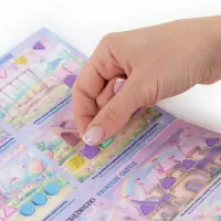 5. Kidea Zestaw Kreatywny Mozaikowe Obrazki Księżniczka 606271