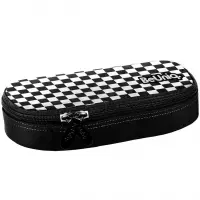 4. BeUniq Piórnik Tuba Usztywniona Rabbit Check BU26ZJ-013