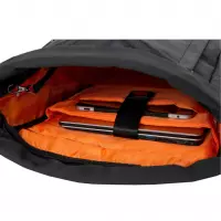 4. R-Bag Plecak Męski na Laptopa 15" z USB Roll Black Z151