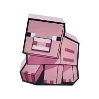 3. Lampka Minecraft Świnka - Box wys: 16 cm
