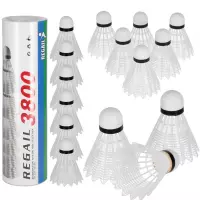 1. Mega Creative Lotki Do Badmintona Białe 6szt 576963