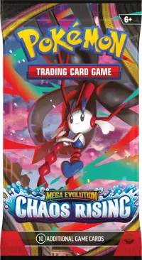 4. Pokemon TCG: Mega Evolution - Chaos Rising - Booster - 1 szt.