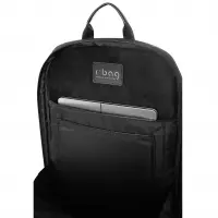 2. R-Bag Plecak Męski na Laptopa 15" z USB Hold Black Z211