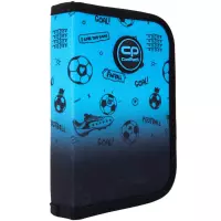 1. Coolpack Clipper Piórnik Dwuklapkowy Bez Wyposażenia Football 2T Blue F076008