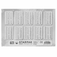 3. Starpak Plan Lekcji z Tabliczką Mnożenia A5 Cuties 584208