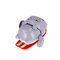 5. Mega Creative Naciągana Zabawka Do Kąpieli Hipcio 13cm 499211