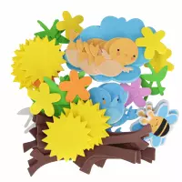 2. Craft With Fun Naklejki Dekoracyjne Wiosna 579916