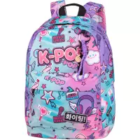 6. CoolPack Cross Plecak Szkolny K-Pop Rainbow F026037