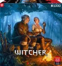 2. Good Loot Gaming Puzzle: The Witcher (Wiedźmin) Journey of Ciri (1000 elementów)