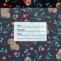 6. AstraBag Worek Szkolny Na Sznurkach AD1 Flower Capy 507026006