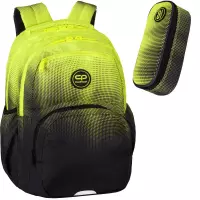 1. CoolPack Zestaw Szkolny Gradient Lemon 2el. Plecak Pick E99510 + Piórnik E62510/F