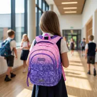 11. AstraBag Plecak Szkolny AB330 Kitty 502026006
