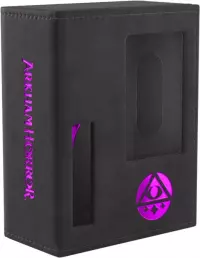 1. Gamegenic: Arkham Horror - Investigator Deck Tome -  Pudełko na Karty - Mystic (Black-Purple)