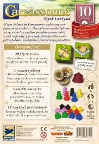 2. Carcassonne 10 Cyrk i Artyści Edycja 3