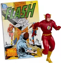 7. Figurka The Flash Barry Allen (The Flash #123) DC Direct Page Punchers
