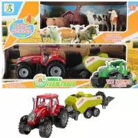 1. Mega Creative Farma Traktor z Przyczepą + Zwierzęta 569549