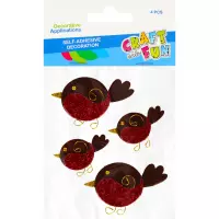 1. Craft With Fun Ozdoba Dekoracyjna Filcowa Samoprzylepna 480418