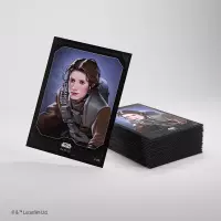 5. Gamegenic: Star Wars Unlimited Card Game - Premium Art Sleeves - Koszulki na Karty - Leia Organa