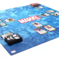 4. Gamegenic: Marvel Champions - Marvel Blue Mat