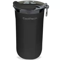 2. CoolPack Kubek Termiczny Metalowy Tom 350ml Black Z29011