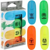 3. CoolPack Zakreślacze Mini 4szt. Mandalorian 16425PTR