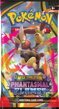 2. Pokemon TCG: Mega Evolution - Phantasmal Flames - Booster (1 szt.)
