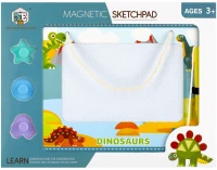 8. Mega Creative Znikopis Magnetyczny Z Akcesoriami 3w1 Dino 498992