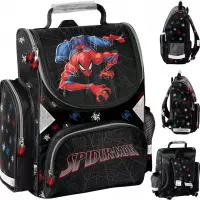 1. Paso Tornister Szkolny Spiderman Black SP26FF-525