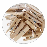 2. Craft With Fun Ozdoba Drewniane Klamerki 24 szt. 521623