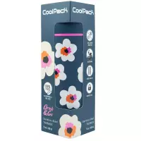 1. CoolPack Vectis Termos Metalowy z Kubeczkiem 450ml Flores Nina Z33915