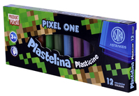 1. Astra Piksele Plastelina 12 Kolorów 303221005