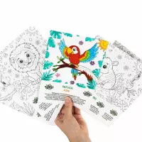 7. Kidea Zestaw Kreatywny Design Studio Animals 607372