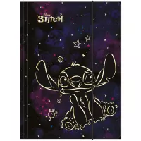 1. Coolpack Teczka z Gumką A4 Stitch Gold wzór 2 01119PTR