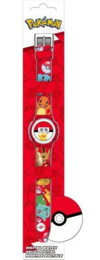1. Kids Licensing Zegarek Elektroniczny Pokemon - Pokeball