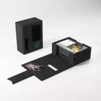 7. Gamegenic: Arkham Horror - Investigator Deck Tome - Pudełko na Karty - Rogue (Black-Green)