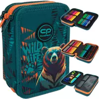 5. CoolPack Jumper 3 Piórnik Trzykomorowy Z Wyposażeniem Bear F067968