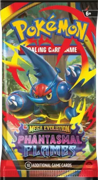 1. Pokemon TCG: Mega Evolution - Phantasmal Flames - Booster (1 szt.)