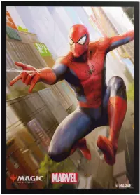 5. Gamegenic: Magic the Gathering - Marvel's Spider-Man - Premium Art Sleeves - Koszulki na Karty - Spider Man