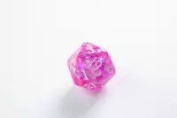 3. Gamegenic: Candy-like Series - RPG Dice Set - Kości do Gry - Raspberry
